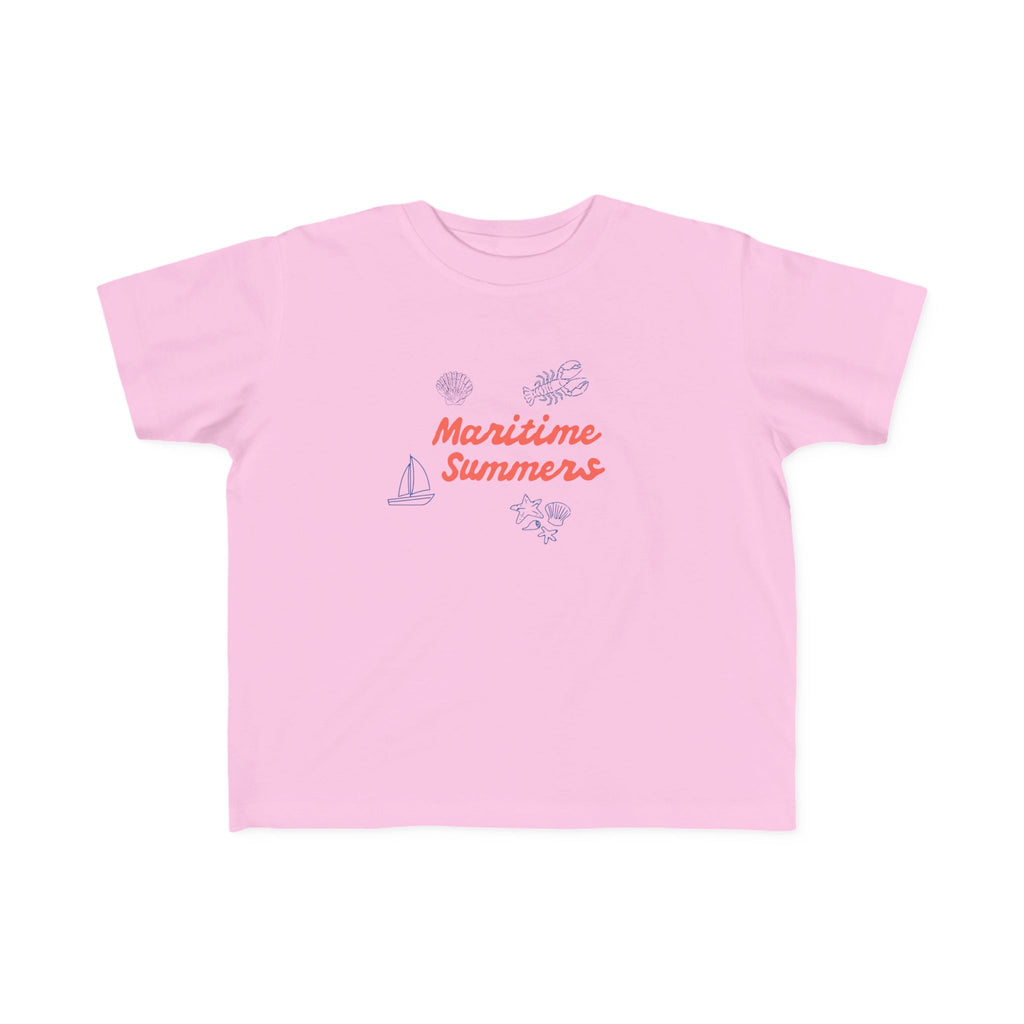 Maritime Summers Toddler Tee — Nautical