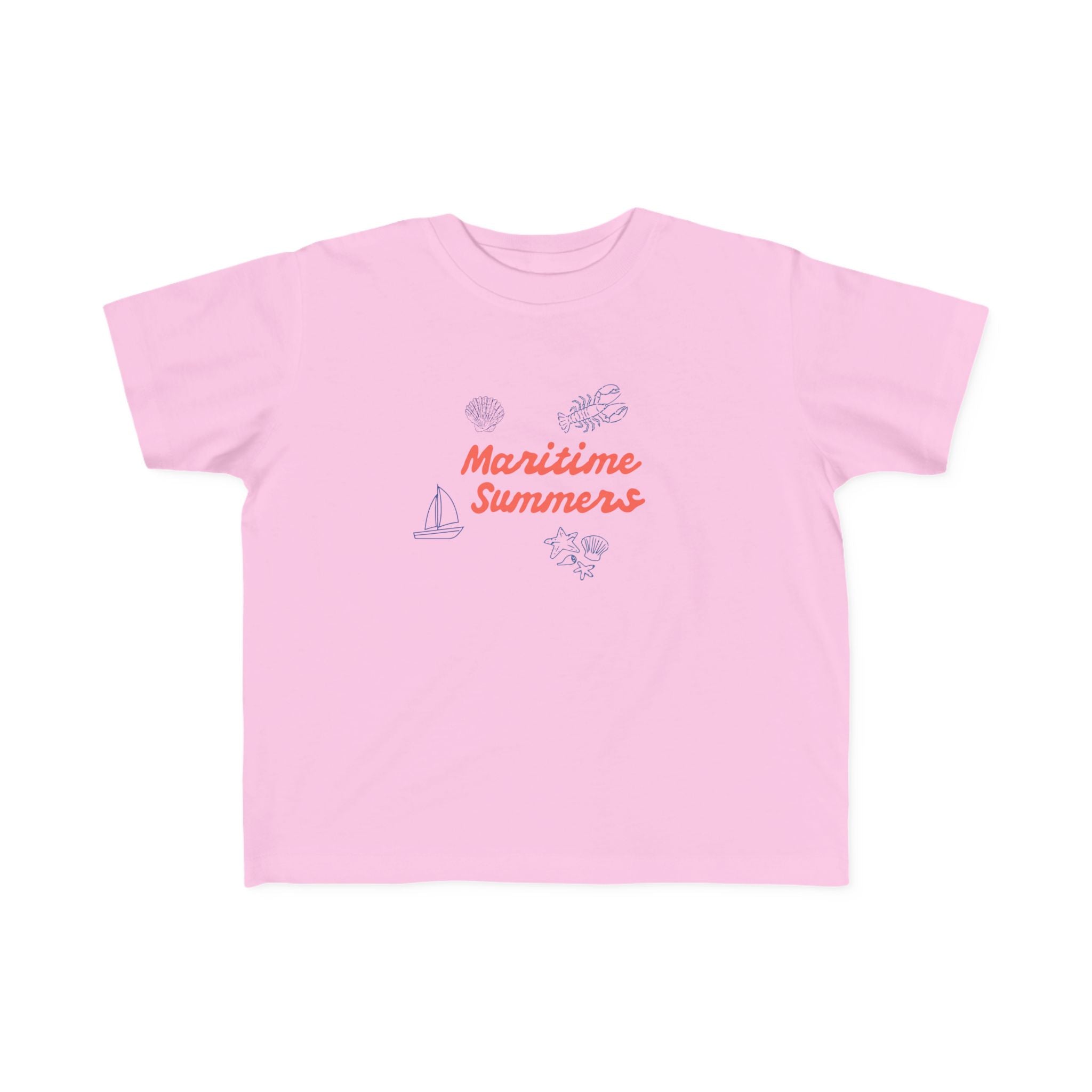 Maritime Summers Toddler Tee — Nautical