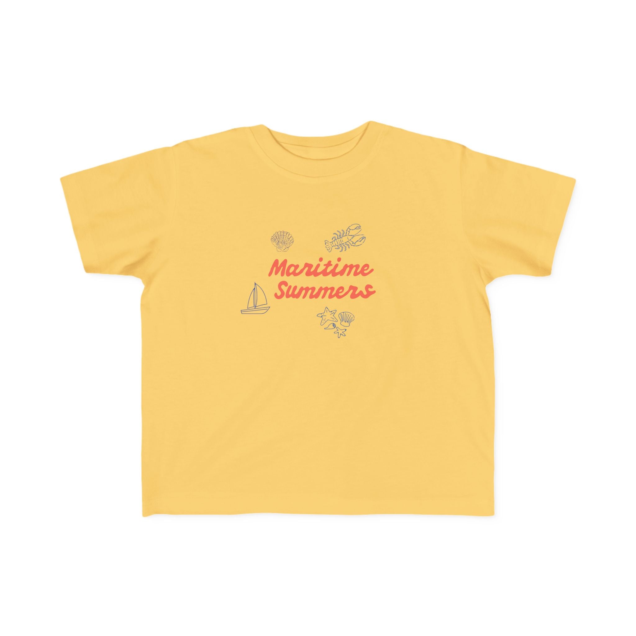 Maritime Summers Toddler Tee — Nautical
