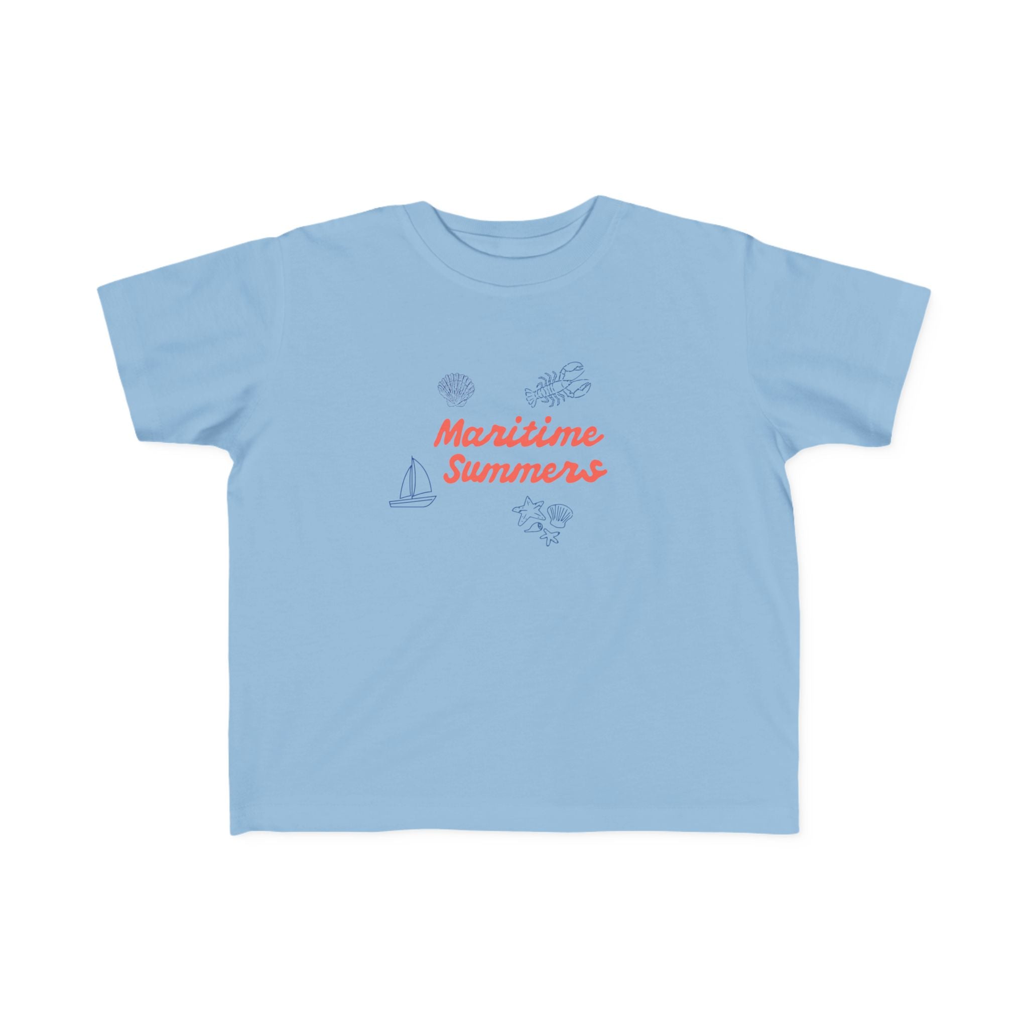 Maritime Summers Toddler Tee — Nautical