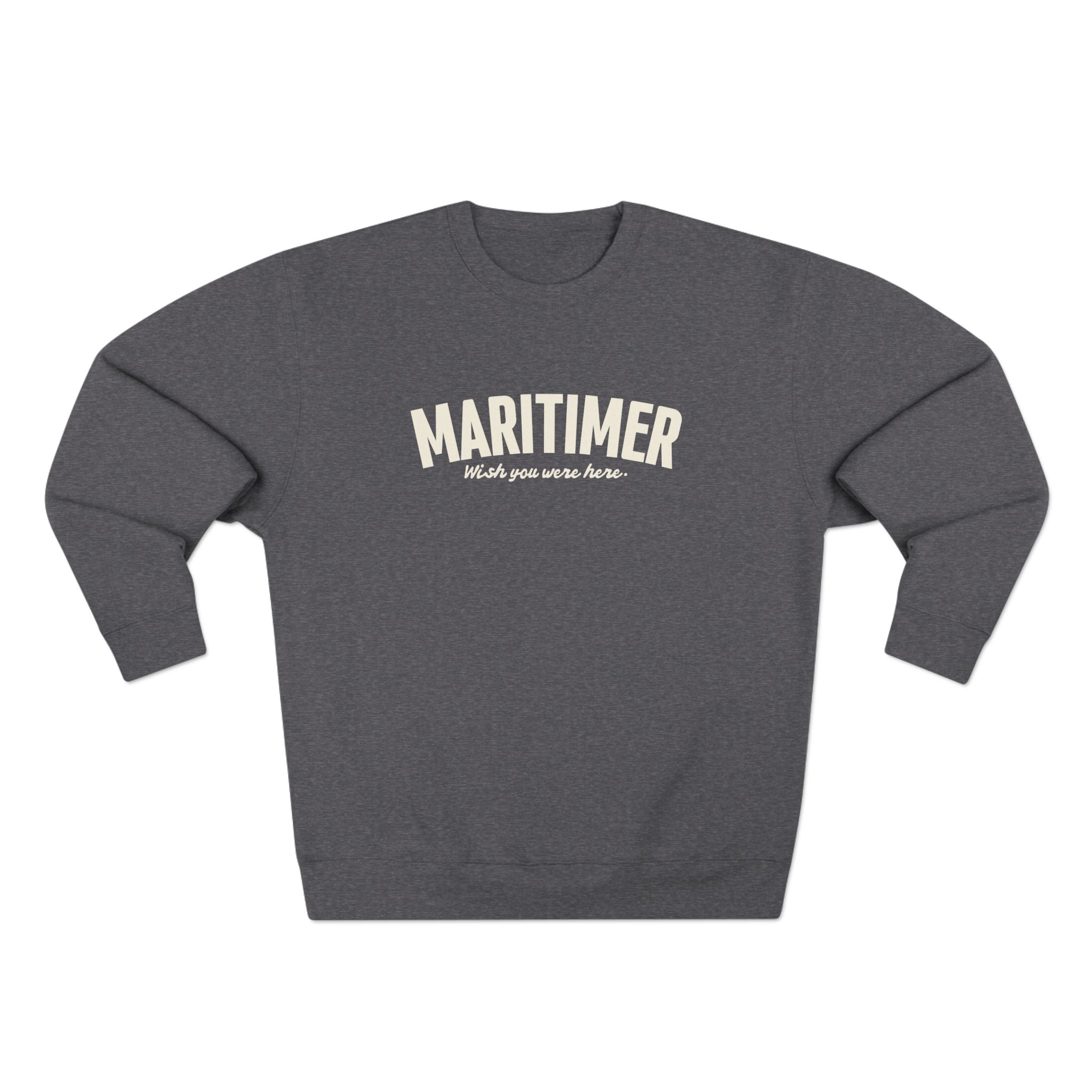 Maritimer Crewneck Sweatshirt – Coastal "Maritimer" Graphic Pullover