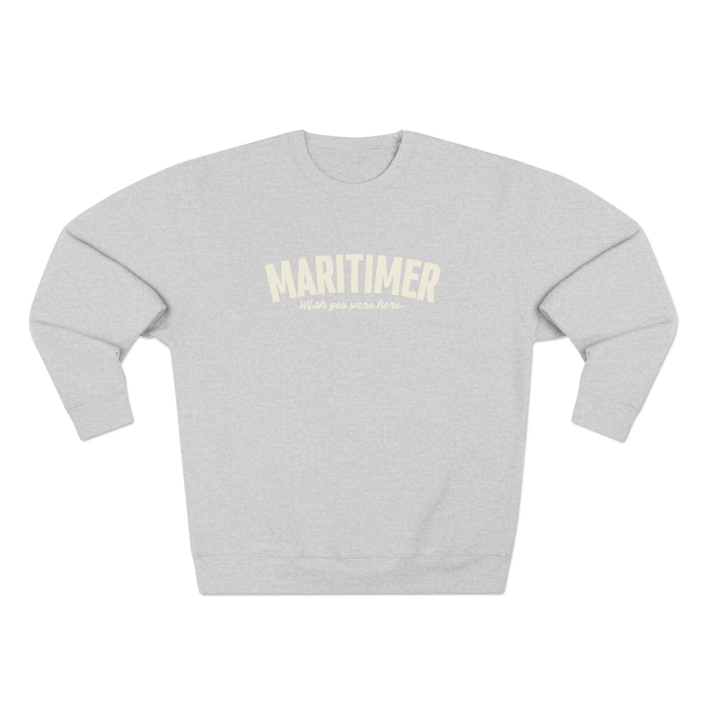 Maritimer Crewneck Sweatshirt – Coastal "Maritimer" Graphic Pullover