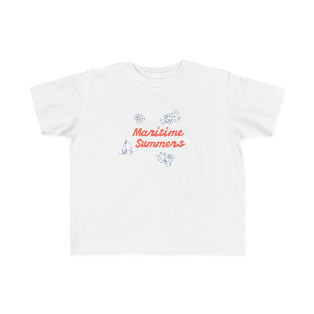 Maritime Summers Toddler Tee — Nautical